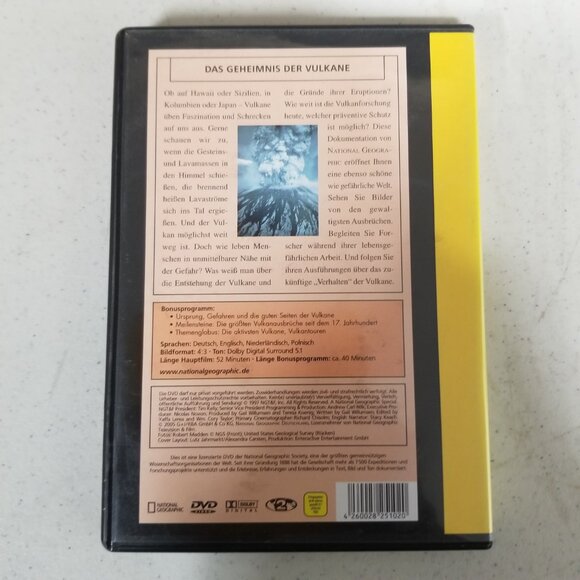 National Geographic Das Geheimnis der Vulkane German DVD - Picture 2 of 5